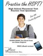 Practice the HSPT: High School Placement Test Practice Test Questions di Complete Test Preparation Inc edito da Complete Test Preparation Incorporated