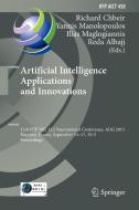 Artificial Intelligence Applications and Innovations edito da Springer-Verlag GmbH