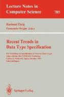 Recent Trends in Data Type Specification edito da Springer Berlin Heidelberg