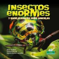 Insectos Enormes Y Espeluznantes Pero Geniales di Alan Walker edito da CRABTREE SEEDLINGS EL SEMILLER