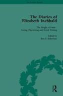 The Diaries Of Elizabeth Inchbald di Ben P. Robertson edito da Taylor & Francis Ltd