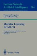 Machine Learning: ECML-94 edito da Springer Berlin Heidelberg
