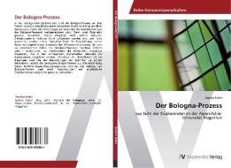 Der Bologna-Prozess di Sandra Inzko edito da AV Akademikerverlag