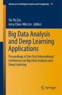 Big Data Analysis and Deep Learning Applications edito da Springer Singapore