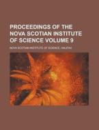 Proceedings Of The Nova Scotian Institut di Nova Scotian Institute of Science edito da Rarebooksclub.com