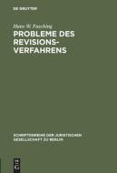Probleme des Revisionsverfahrens di Hans W. Fasching edito da De Gruyter