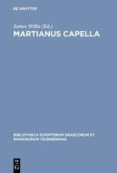 Martianus Capella edito da Walter de Gruyter