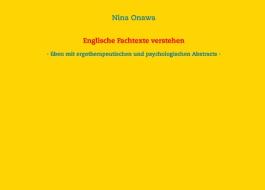 Englische Fachtexte verstehen di Nina Onawa edito da Books on Demand