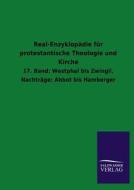 Real-Enzyklopädie für protestantische Theologie und Kirche edito da TP Verone Publishing