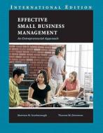 Effective Small Business Management di Thomas W. Zimmerer, Norman M. Scarborough edito da Pearson Education (us)