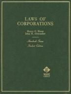 Laws of Corporations with Pockets: And Other Business Enterprises di Harry G. Henn, John R. Alexander edito da West Group Publishing