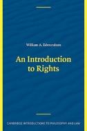 An Introduction to Rights di William A. Edmundson edito da Cambridge University Press