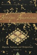 Readings in African American Language edito da Lang, Peter
