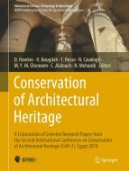 Conservation of Architectural Heritage edito da Springer International Publishing