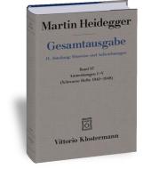Gesamtausgabe. 4 Abteilungen / Anmerkungen I-V di Martin Heidegger edito da Verlag Vittorio Klostermann