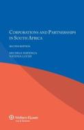 Corporations And Partnerships In South Africa di Michele Havenga, Natania Locke edito da Kluwer Law International
