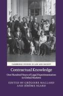 Contractual Knowledge edito da Cambridge University Press