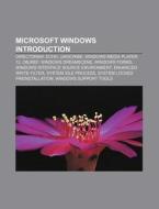 Microsoft Windows: Directdraw, Echo, Med di Books Llc edito da Books LLC, Wiki Series