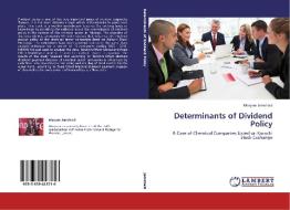 Determinants of Dividend Policy di Maryam Jamshaid edito da LAP Lambert Academic Publishing