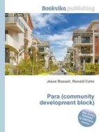 Para (community Development Block) edito da Book On Demand Ltd.