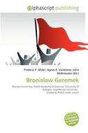 Bronislaw Geremek edito da Betascript Publishing
