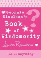 Georgia's Book of Wisdomosity di Louise Rennison edito da HarperCollins Children's Books