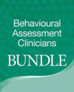 Bundle For Behavioural Assessment Clinicians di Michel Hersen edito da Elsevier Science Publishing Co Inc