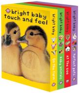 Bright Baby Touch & Feel Boxed Set: On the Farm, Baby Animals, at the Zoo and Perfect Pets di Roger Priddy edito da PRIDDY BOOKS