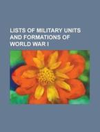Lists Of Military Units And Formations B di Books Llc edito da Books LLC, Wiki Series