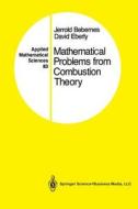 Mathematical Problems from Combustion Theory di Jerrold Bebernes, David Eberly edito da Springer New York