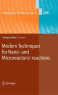 Modern Techniques for Nano- and Microreactors/-reactions di Caruso edito da Springer-Verlag GmbH