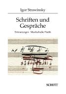 Schriften und Gespräche di Igor Strawinsky edito da Schott Music GmbH