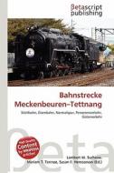 Bahnstrecke Meckenbeuren-Tettnang edito da Betascript Publishing