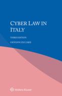Cyber Law In Italy di Giovanni Ziccardi edito da Kluwer Law International