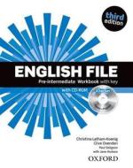 English File: Pre-intermediate. Workbook with key and iChecker di Clive Oxenden, Christina Latham-Koenig edito da Oxford University ELT