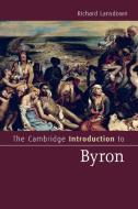 The Cambridge Introduction to Byron di Richard Lansdown edito da Cambridge University Press