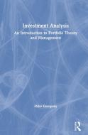 Investment Analysis di Mike Dempsey edito da Taylor & Francis Ltd