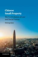 Chinese Small Property di Shitong (The University of Hong Kong) Qiao edito da Cambridge University Press