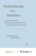 Multinationals And Transition di Manea J. Manea, Pearce R. Pearce edito da Springer Nature B.V.