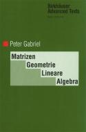 Matrizen, Geometrie, Lineare Algebra di Peter Gabriel edito da Birkhäuser Basel