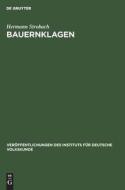 Bauernklagen di Hermann Strobach edito da De Gruyter