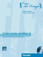 Fit fürs Goethe-Zertifikat A2. Lehrbuch mit Audio-CD di Brigitte Schaefer, Frauke van der Werff edito da Hueber Verlag GmbH
