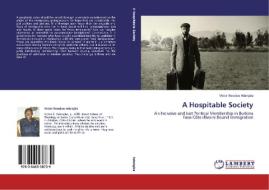 A Hospitable Society di Victor Boudjou Adangba edito da LAP Lambert Academic Publishing