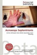 Acmaeops Septentrionis edito da Betascript Publishing