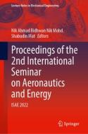 Proceedings of the 2nd International Seminar on Aeronautics and Energy: Isae 2022 edito da SPRINGER NATURE