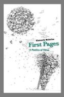 First Pages di Giancarlo Maiorino edito da Pennsylvania State University Press