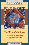 The Wars of the Roses di Christine Carpenter edito da Cambridge University Press