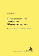 Nichtparametrische Analyse von Bildungsertragsraten di Steffen Wirth edito da Lang, Peter GmbH