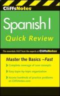 Spanish I Quick Review di Ken Stewart, Jill Rodriguez edito da CLIFFS NOTES