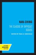 Nan-Ching di Paul U. Unschuld edito da University Of California Press